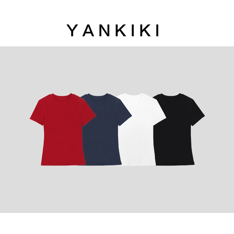 四色基础软糯tee YANKIKI 2024秋季款NEW