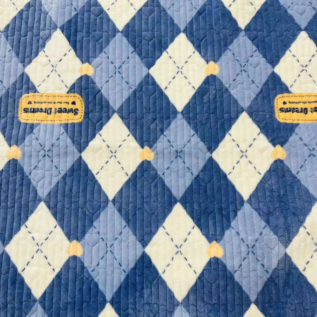 90*200单人宝宝绒床盖