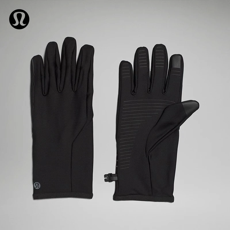 Fast and Free 男士拉绒运动手套丨lululemon丨LM9AUHS