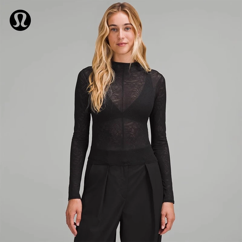 Lace 女士长袖蕾丝衫 丨lululemon丨LW3HT8S