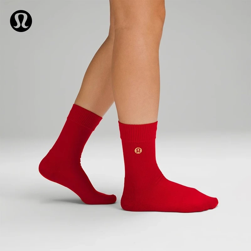 Daily Stride 女士中筒袜 *新年款 丨lululemon丨LW9EWHS