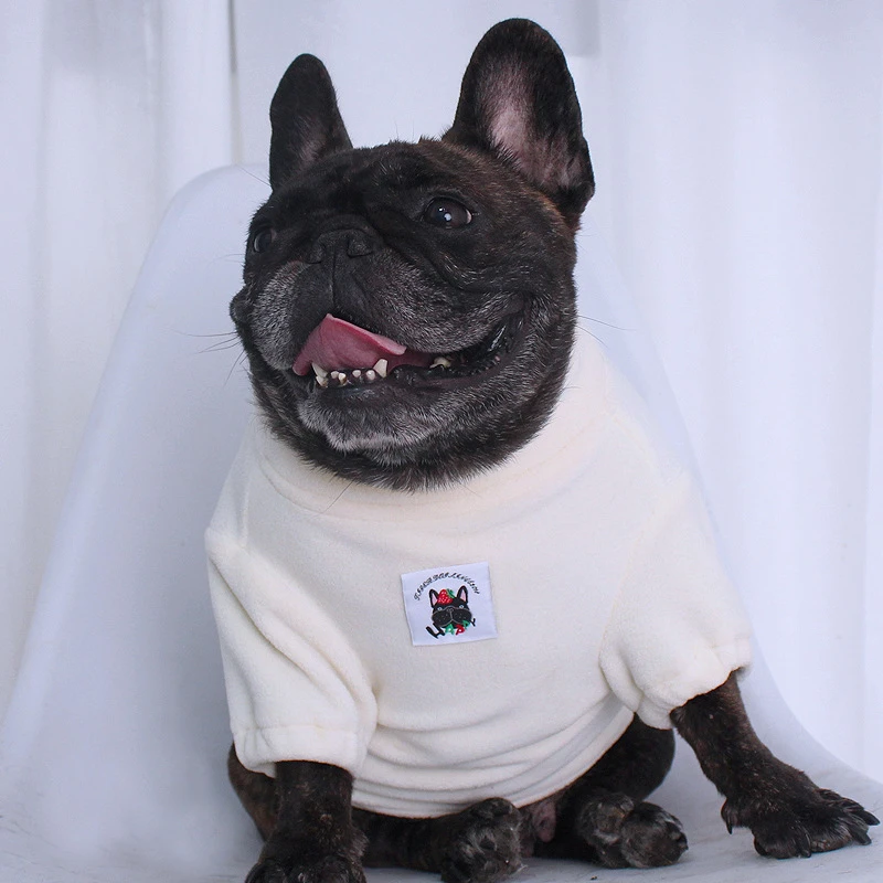 2025新款春秋冬法斗巴哥小狗卫衣泰迪中小型犬双面舒适加绒衣服