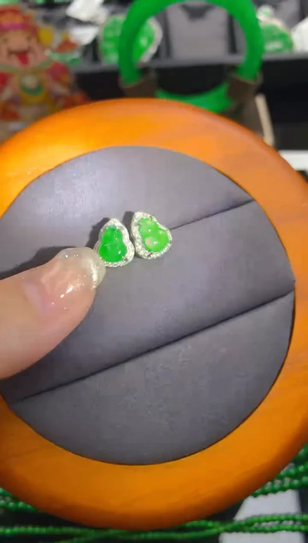 【闪购商品】翡翠颈饰银S925镶嵌9