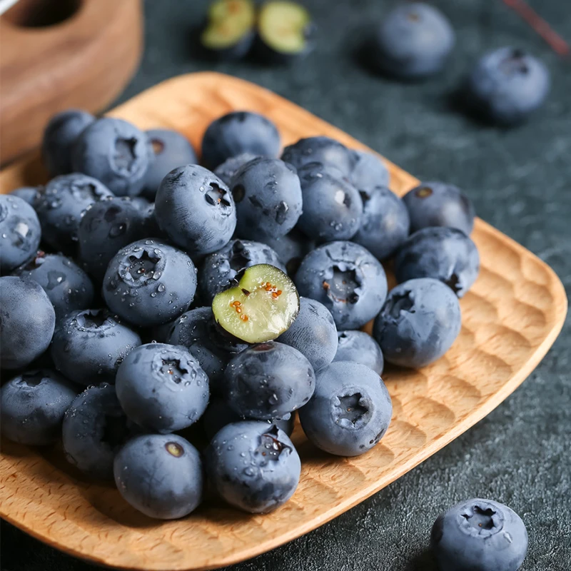 云南蓝莓5盒装当季好吃水果 单盒125g 装 顺丰京东包邮