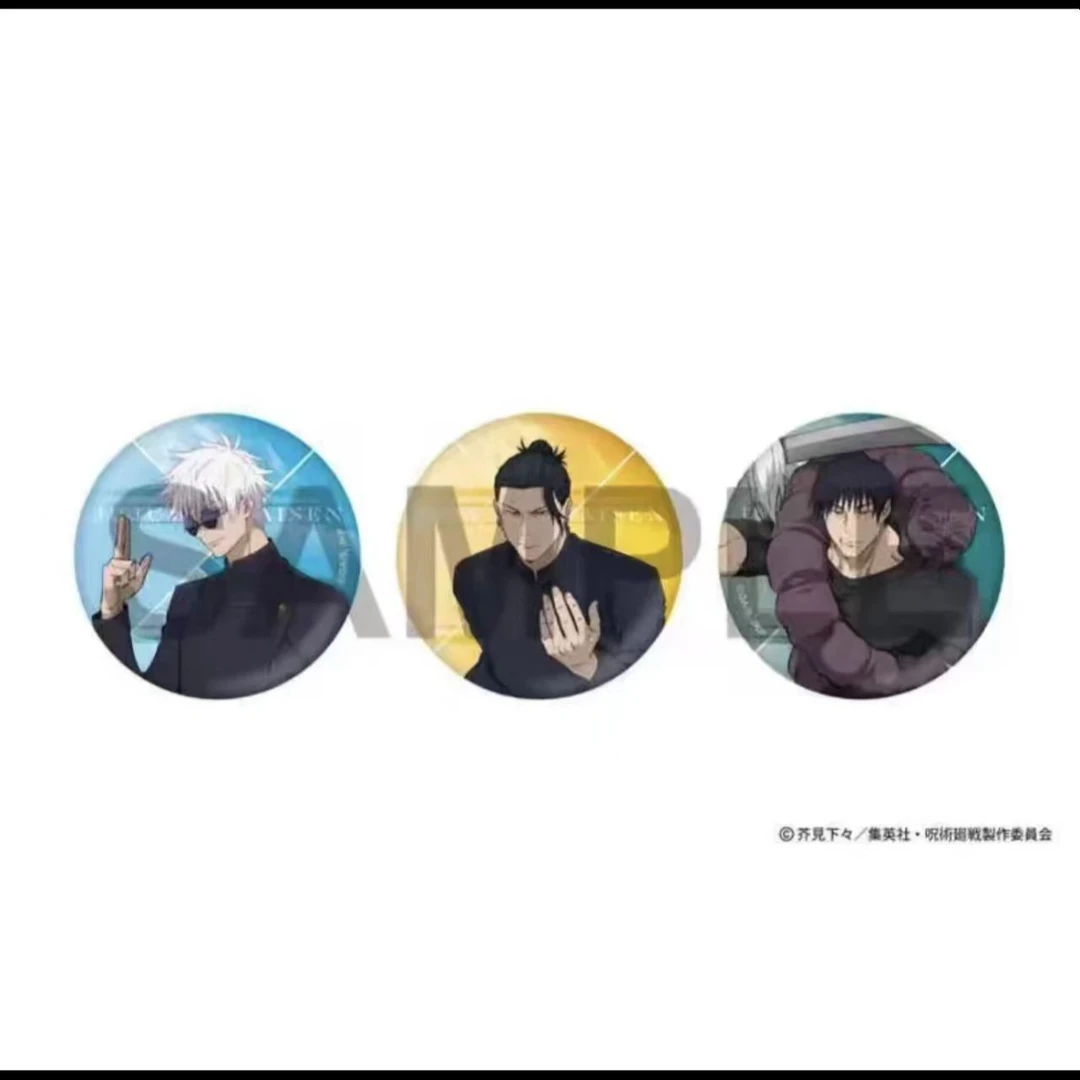 【日谷】咒回TOHO三人怀玉玉折吧唧徽章盲袋（代拆）
