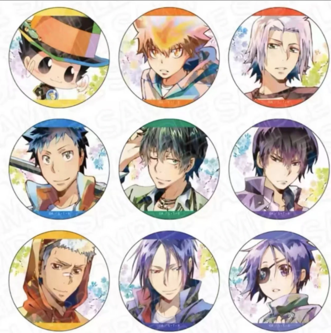 【家庭教师】家庭教师Reborn 春日滤镜吧唧徽章  盲盒  (代拆)