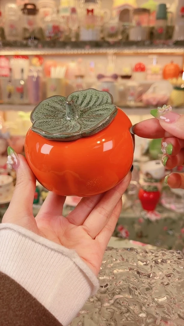 【闪购商品】瓷其他柿子密封罐