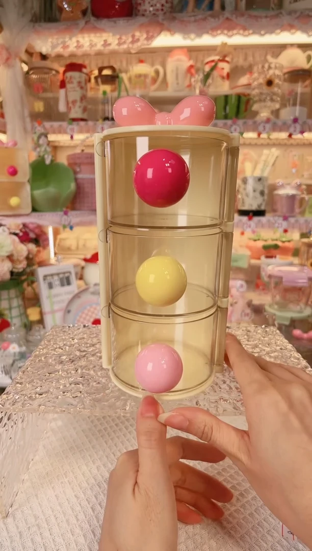 【闪购商品】摆件三层收纳盒品质好，发货快，放心拍