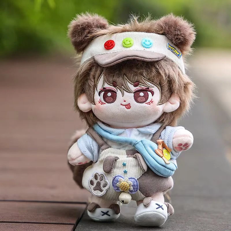 【现货】新款20cm系列休闲可爱棉花娃娃适用卫衣套装玩偶衣服儿童节