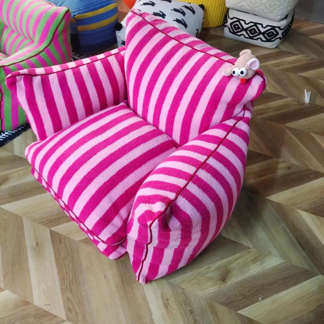 郑厂长家居库存处理坐墩尾货处理   成人单人沙发