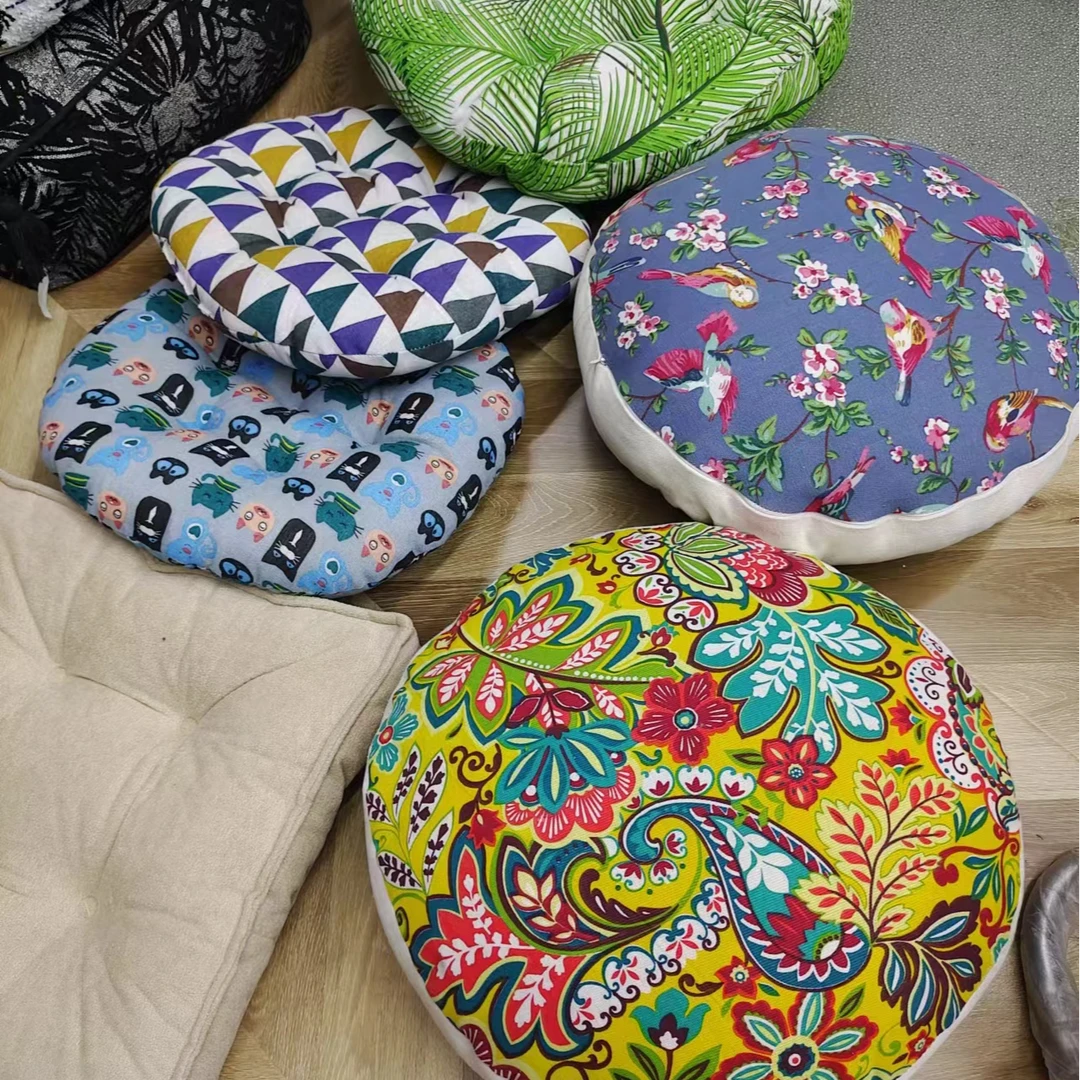 清库存蒲团坐垫藤椅垫抱枕可拆洗多功能家用（直播间拍编码下单）