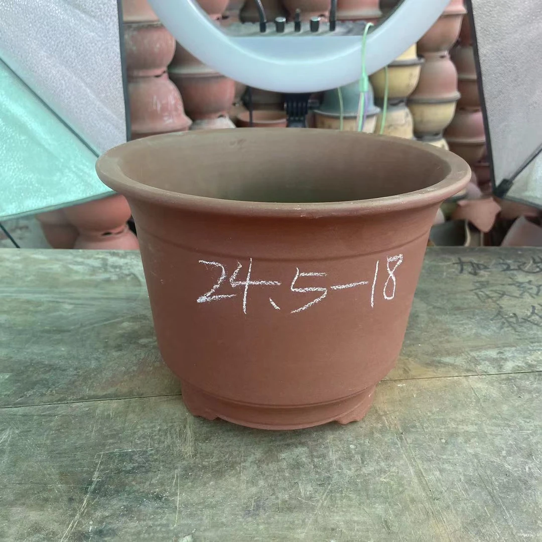 三角小金钟原色花盆24.5口径两个