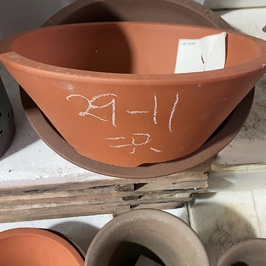 红陶中国宜兴紫砂花盆