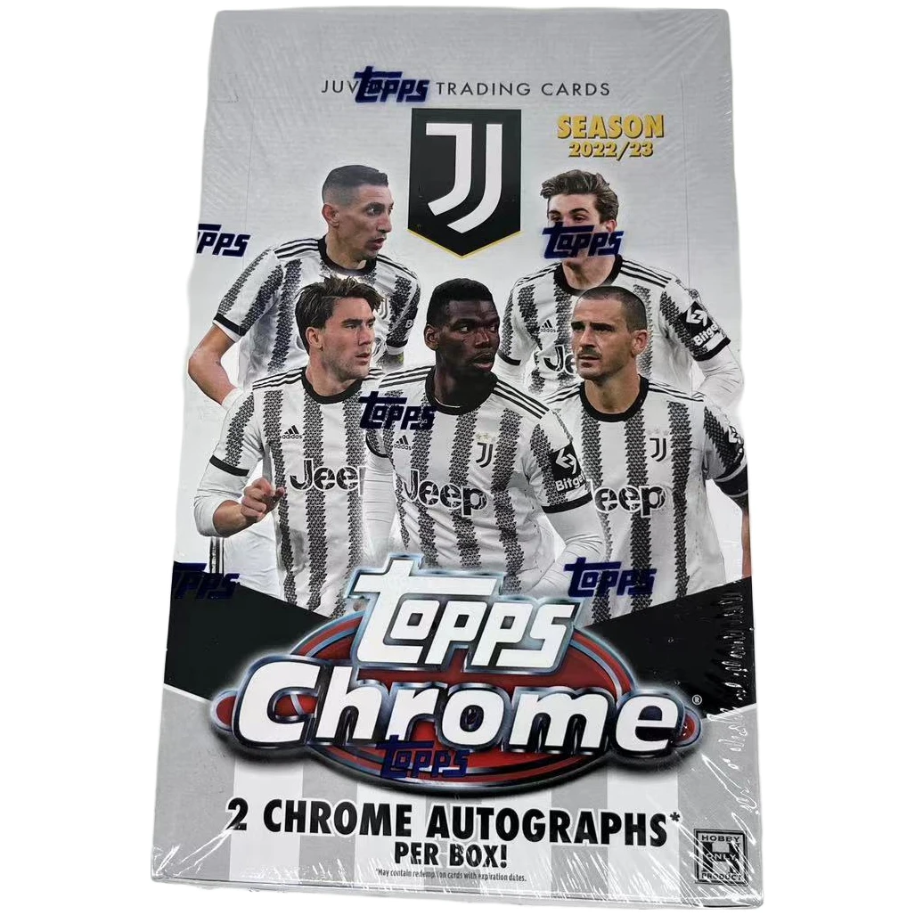 【TOPPS】2022/23 JUVENTUS 尤文Chrome队盒 球星卡卡牌盲盒 【拆盒】