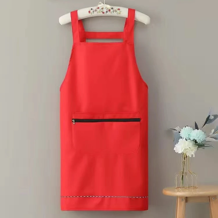 防水防油男女围裙可爱日系韩版耐磨围裙不沾油可定制广告成人家用