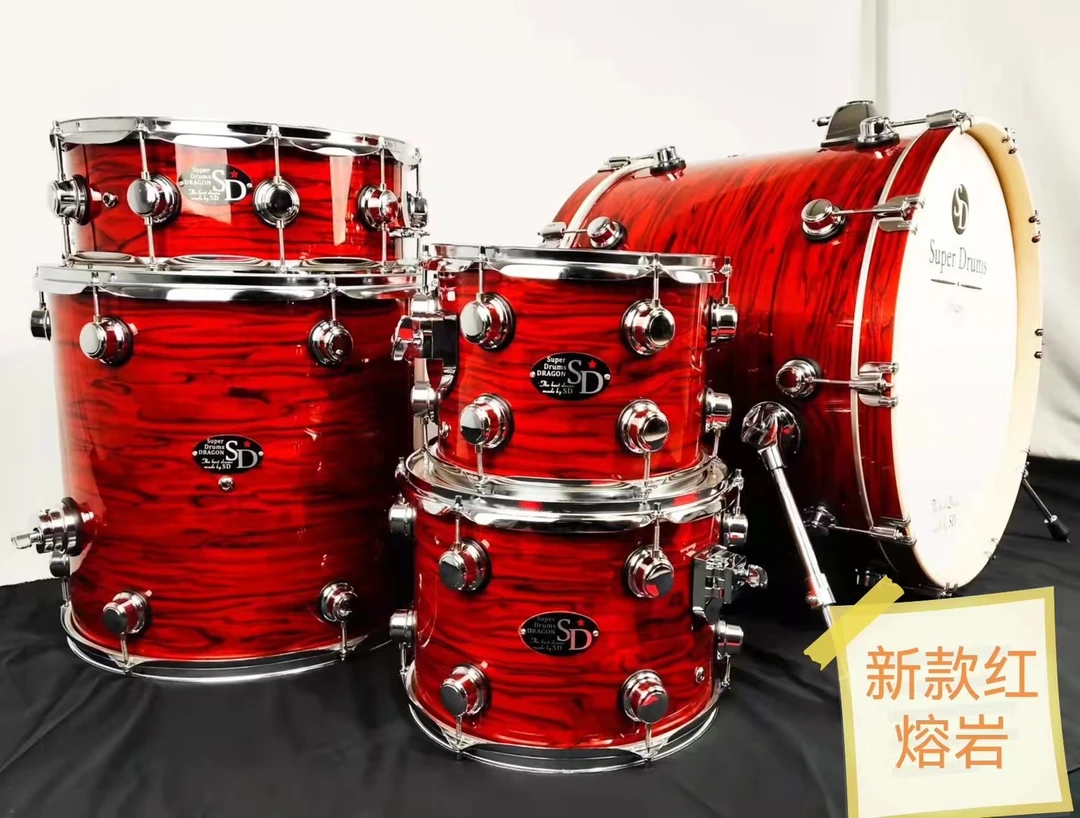 SD超级鼓,五鼓四擦,赠送五片静音擦,地毯谱架鼓棒桶,音频线一根!