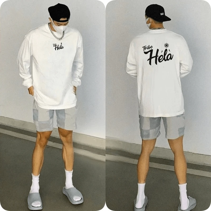 美式篮球长袖速干开衩运动T恤男春秋投篮服健身跑步训练打底上衣