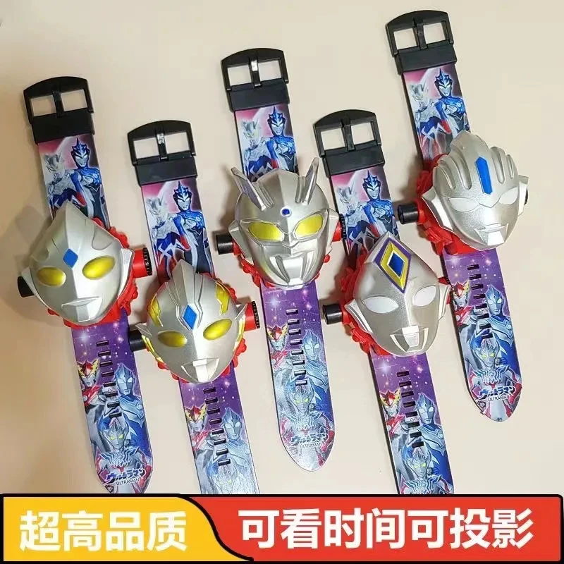 奥特曼电子投影手表赛罗迪迦儿童3-6岁幼儿园男女孩发光玩具爆款