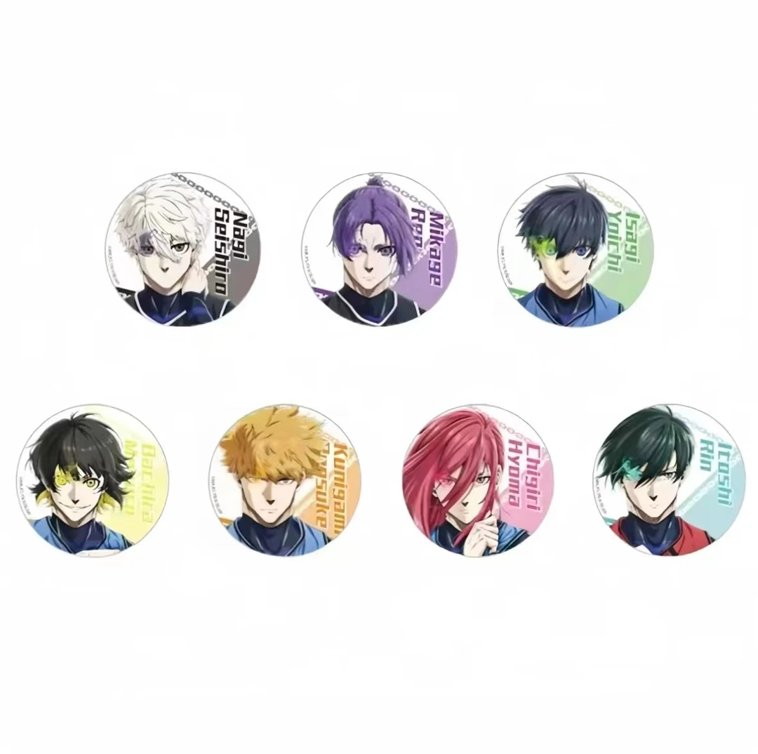 【蓝锁凪剧场版限定吧唧】全7种 蓝色监狱 潮玩盲盒(拆盒代拆)