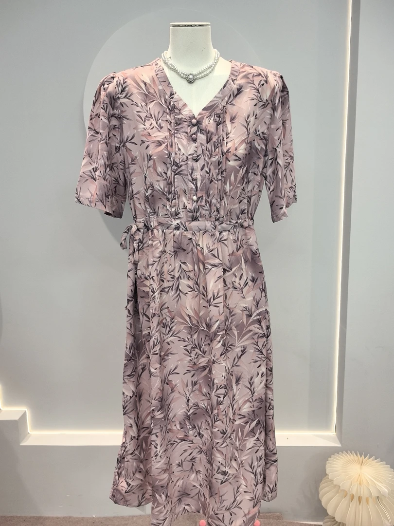 2799《粉丝专享》气质收腰显瘦女人味连衣裙