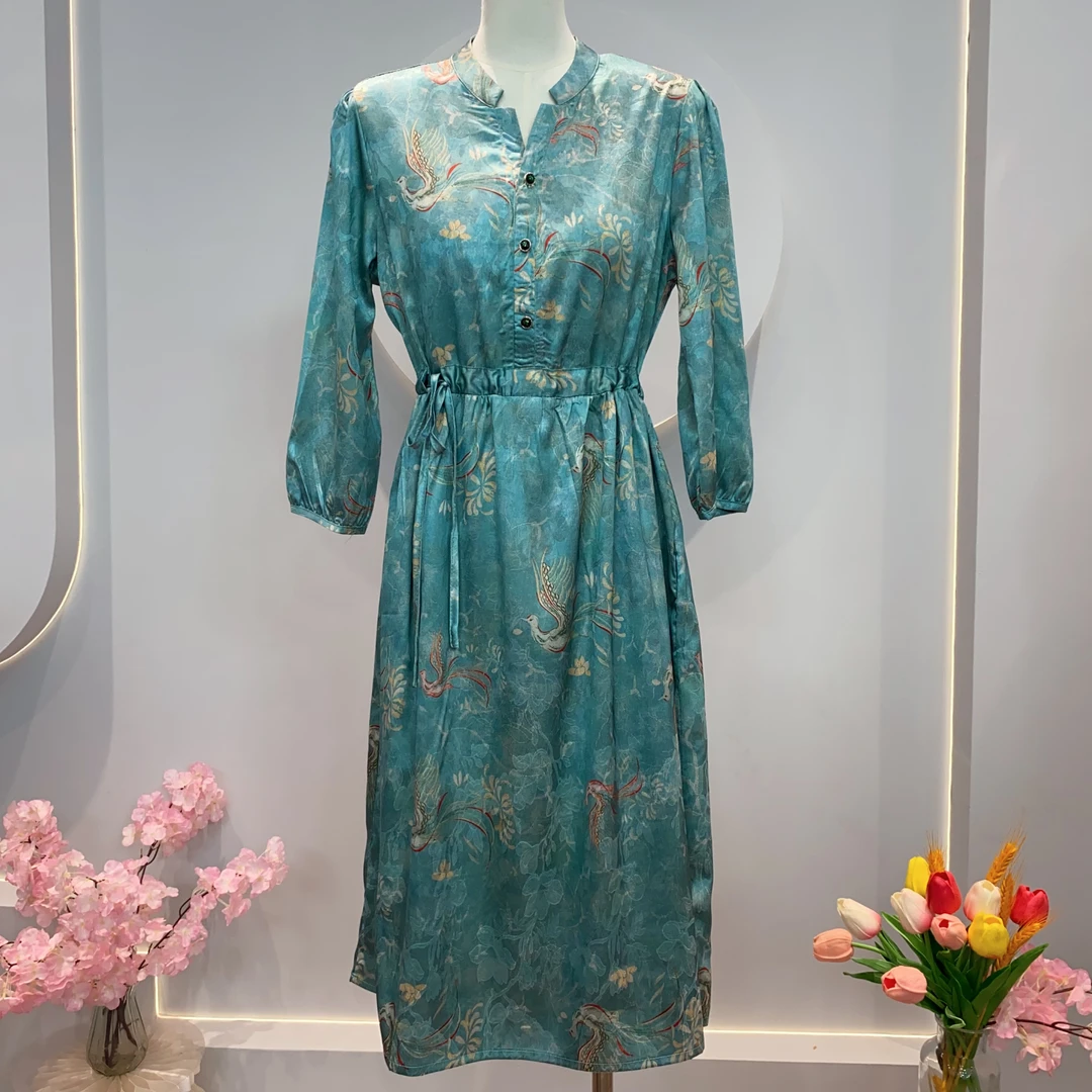 4596高品质收腰显瘦气质时尚连衣裙