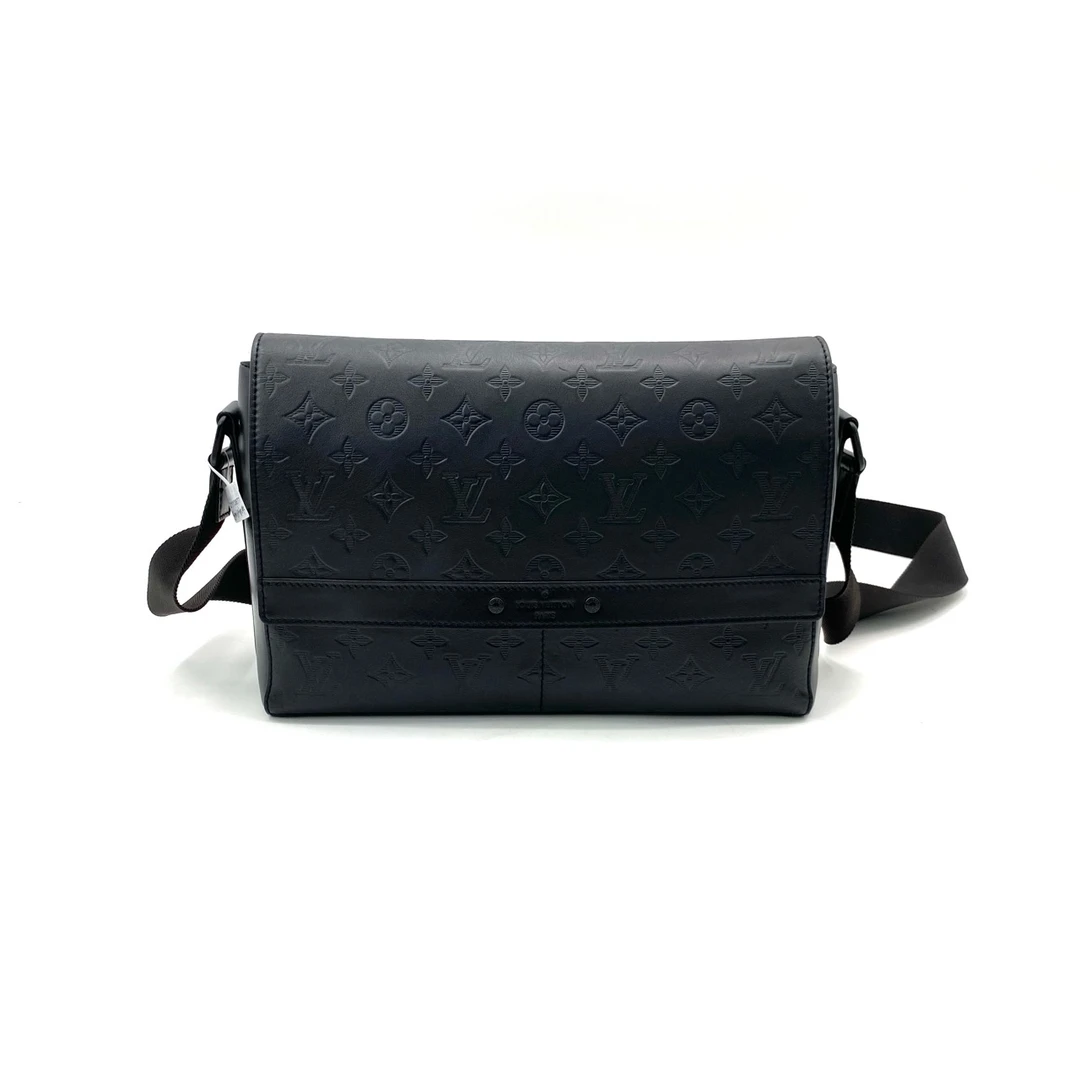 99新 LouisVuitton/路易威登 全皮sprinter邮差包 lv男包30/20