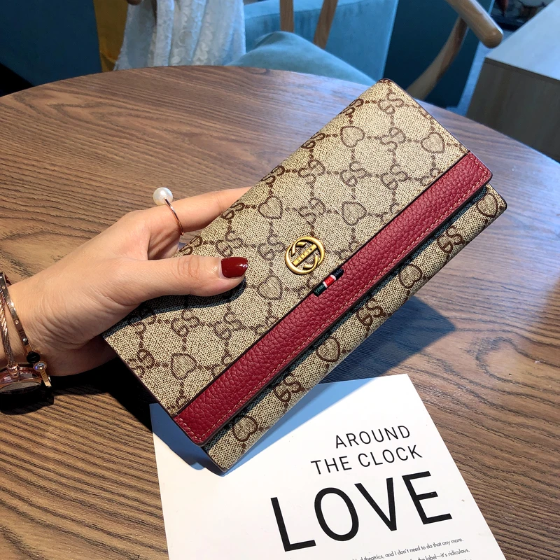 CalvimKeith钱包女款2025新款精致好看高档真皮长款女士招财守财