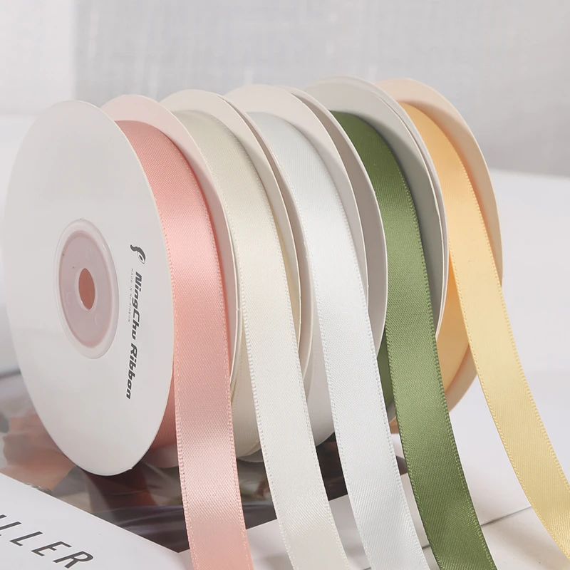 1.3cm双面丝带涤纶带婚礼diy蝴蝶结礼品专用包装缎带织带彩带花束