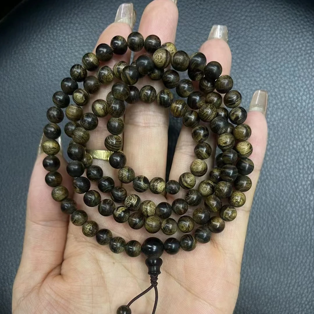 芽庄天然老白棋沉香油脂爆满发亮全玉化老料瘿子瘤疤