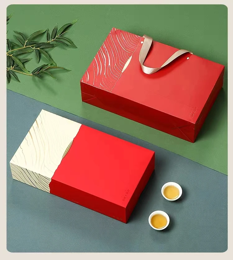 红色生态园三罐小种红茶茶叶新茶中秋高档礼盒装浓香型送长辈年货