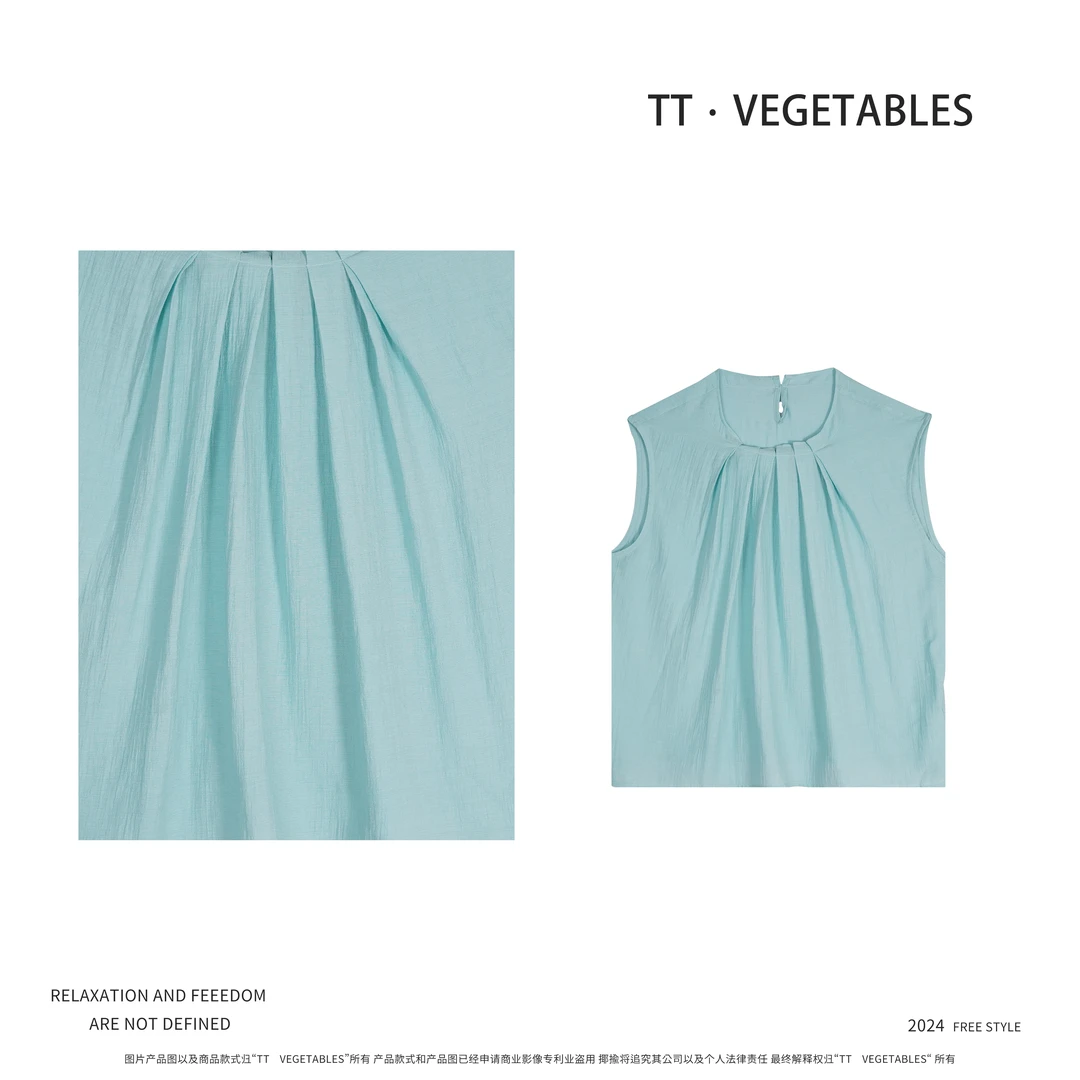TT・VEGETABLES 设计感春夏小众衬衫917610