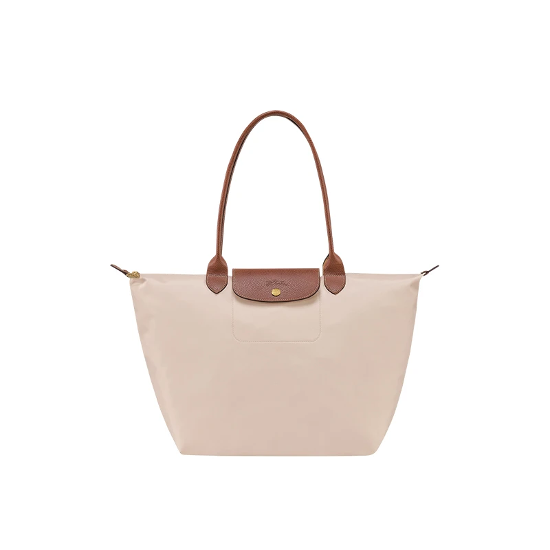 【圣诞好礼】珑骧女士帆布金色拉链开合大号托特包 4色可选