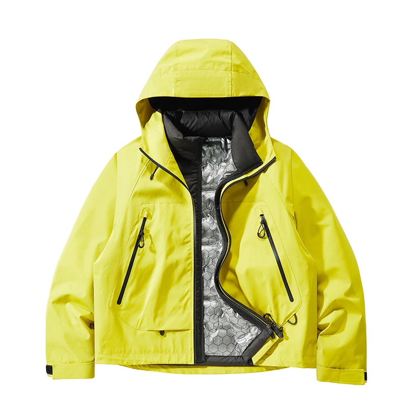 普朗达防水男女款冬季登山徒步户外进藏骑行款冲潮流锋衣春秋