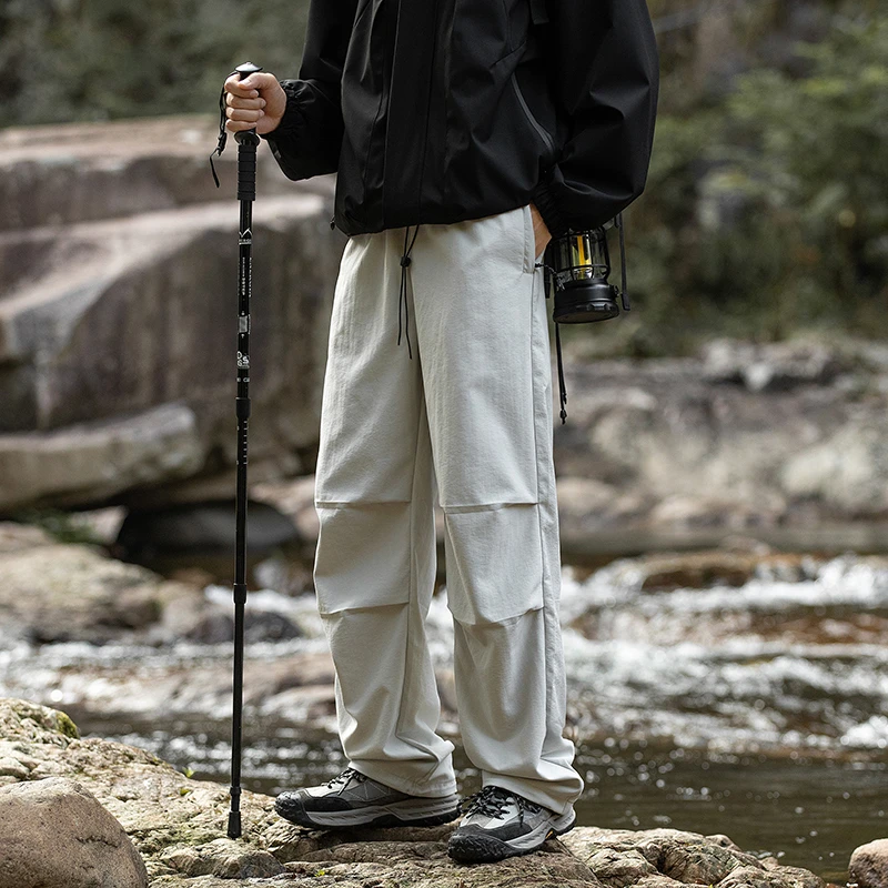 普朗达山系冲锋长裤春秋季户外防风防水伞兵徒步登山工装裤