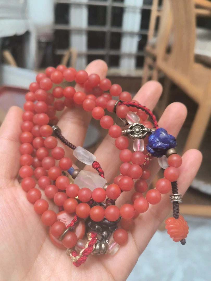 非金属羽毛项链 108颗原创设计 宝 山原创设计项链