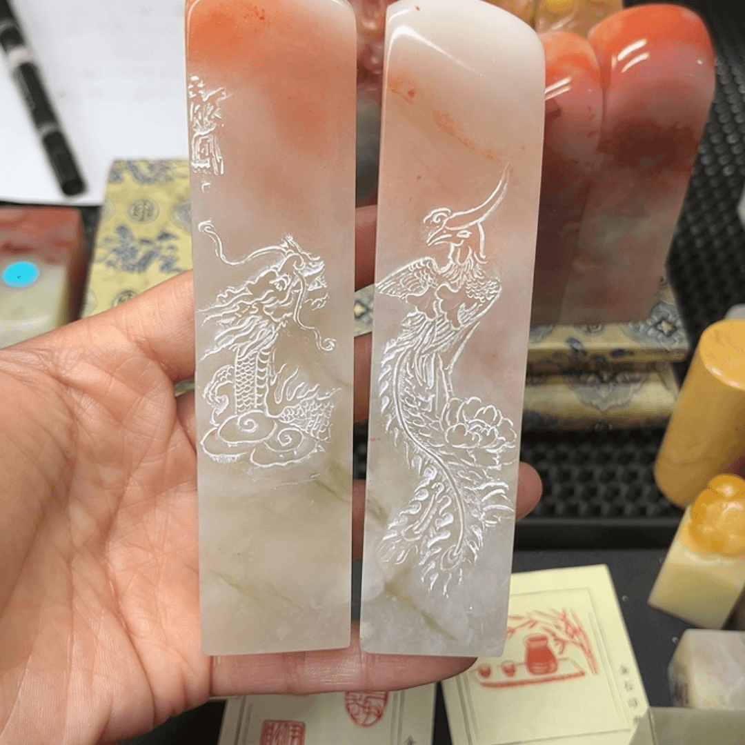 寿山石印石这种天气出门玩是真的累