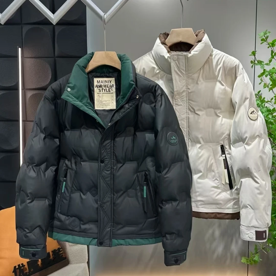 【供应链8188】冬季新款时尚保暖防寒衣休闲情侣百搭宽松立领韩版