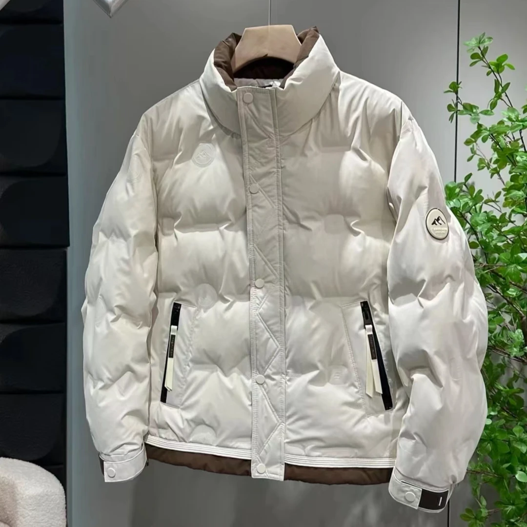 【供应链188】2024新款冬季加厚时尚男士立领外套休闲潮流保暖