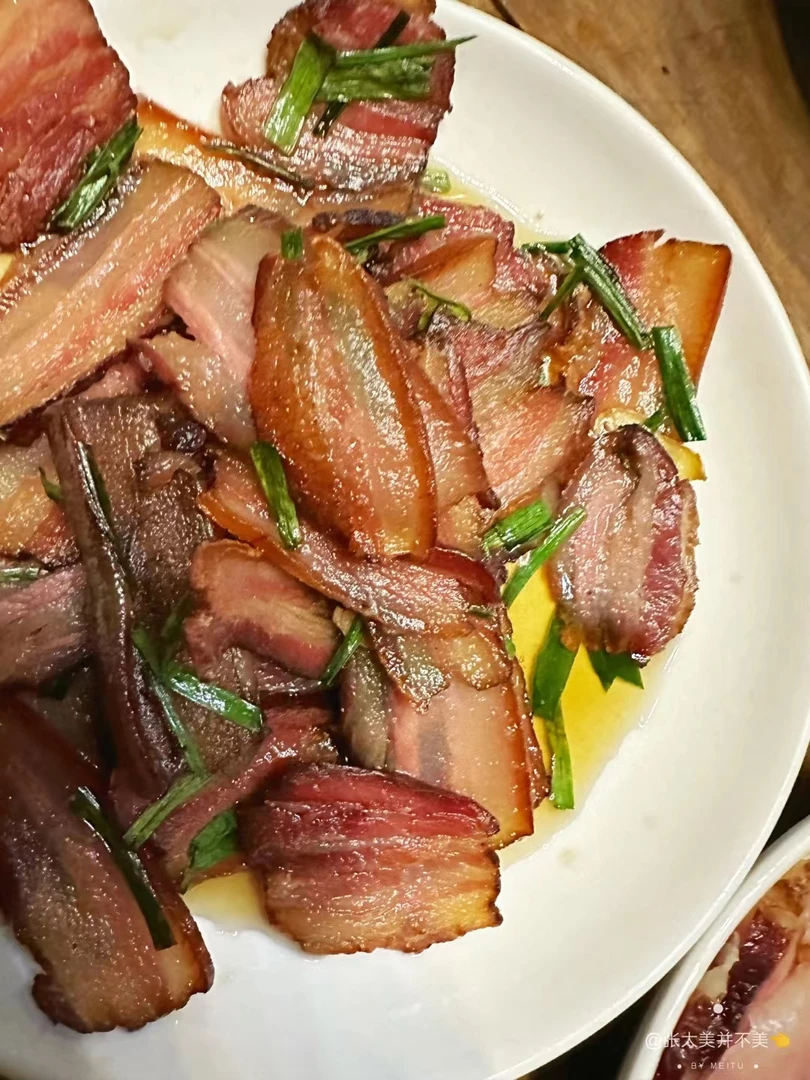 （腊肉。香肠现称链接）鲜肉制作，不用冻货。