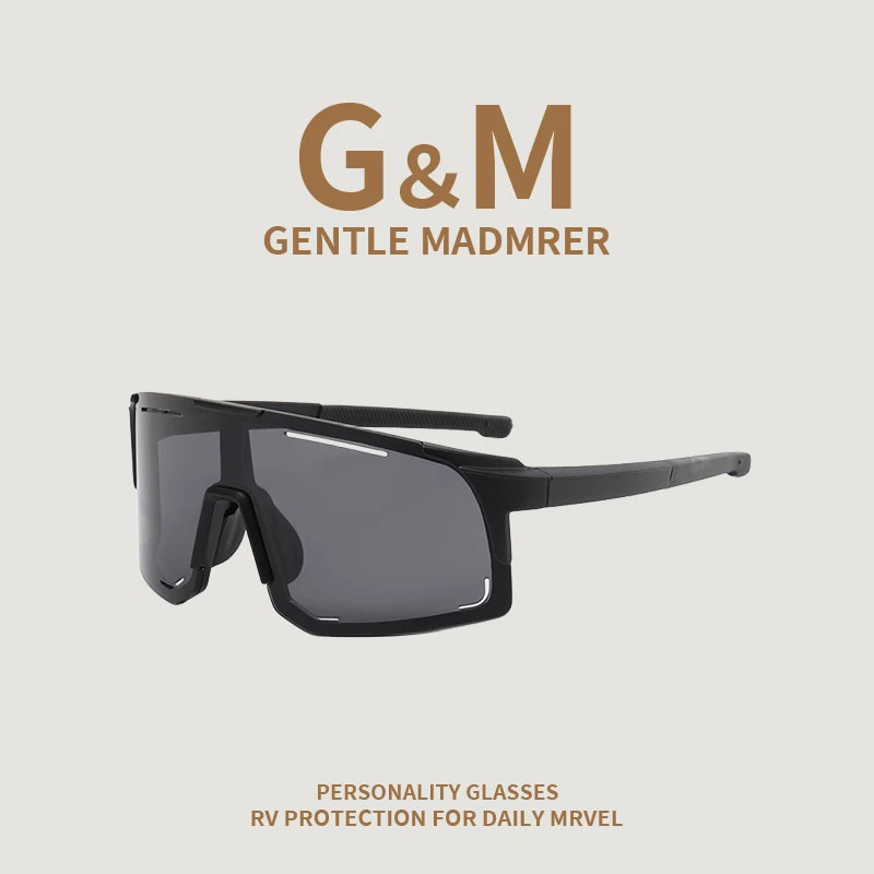 韩国GENTLE MADMRER雪地墨镜女滑雪护目镜防紫外线超大框太阳眼镜