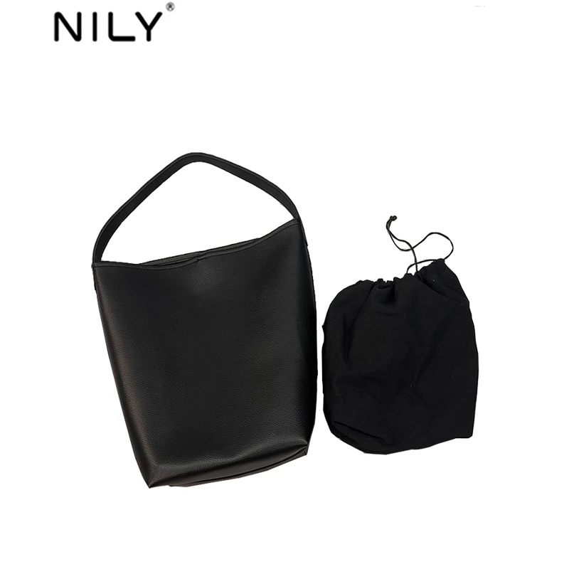 2024流浪包包黑色简约单肩