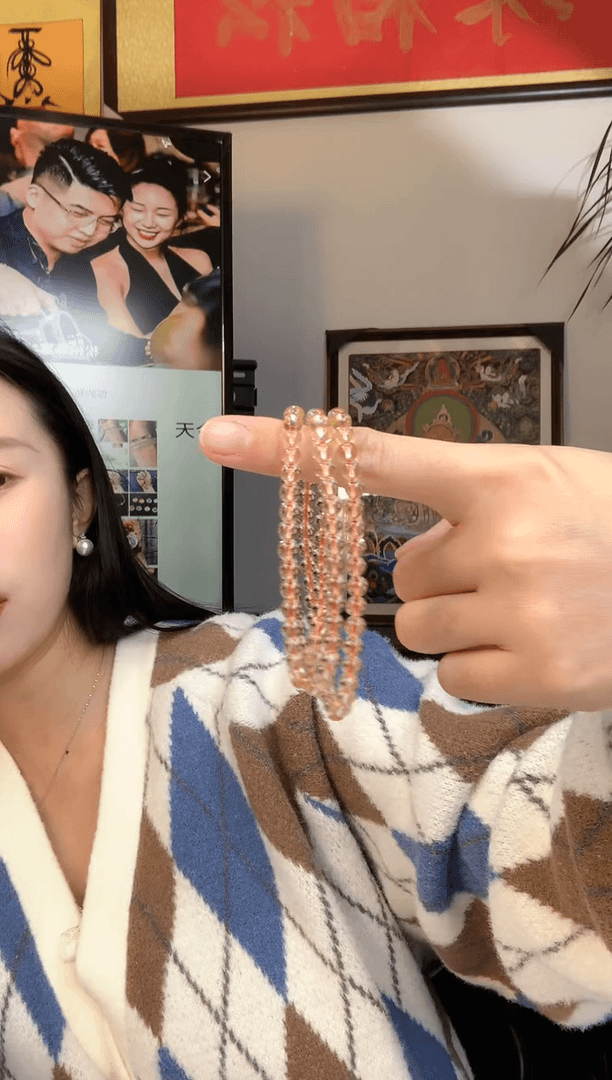 【闪购商品】黄晶手链未镶嵌三圈