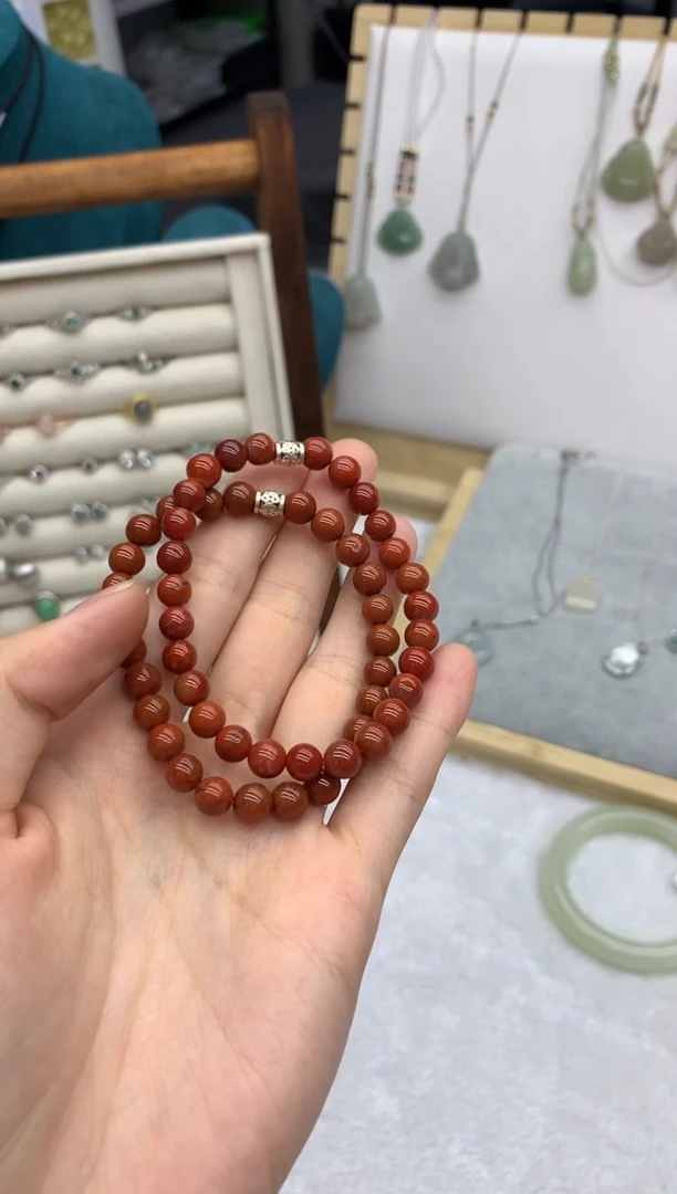 【闪购商品】南红玛瑙手链未镶嵌多样性发货一个手串4