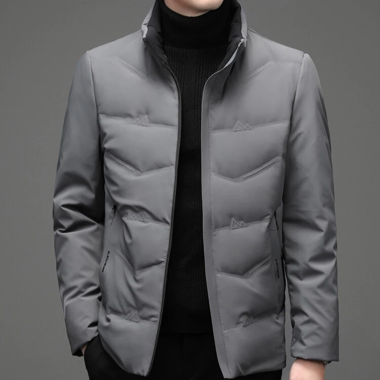 波司登轻薄羽绒服男士加厚保暖冬季新款韩版潮牌帅气短款立领外套