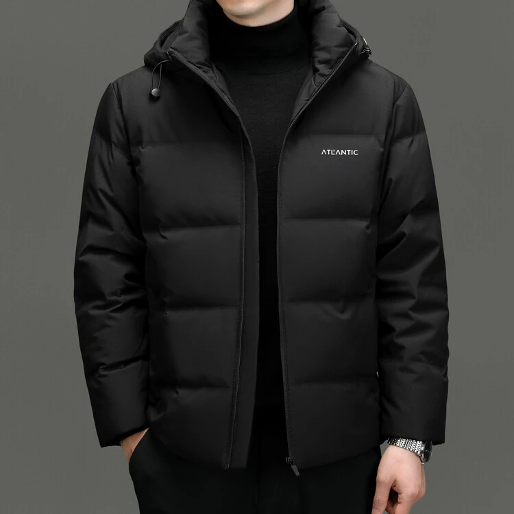 波司登冬季新款男士羽绒服中青年白鸭绒连帽时尚休闲百搭保暖外套