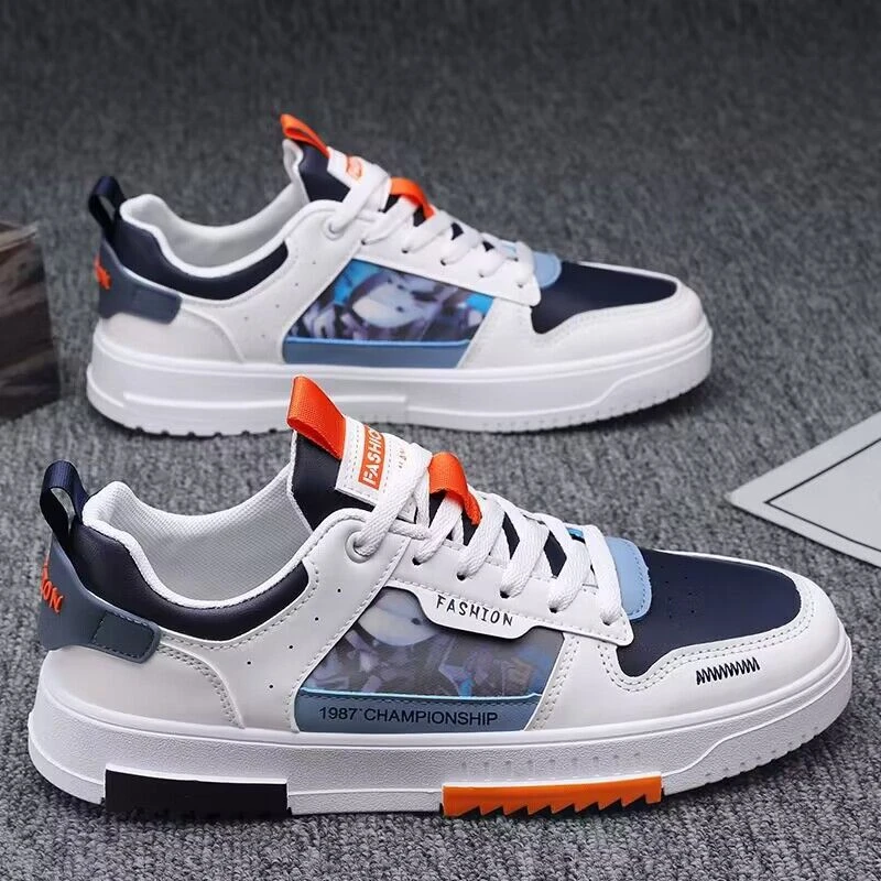 夏季男鞋新款透气帆布鞋韩版潮流百搭低帮小白鞋运动休闲板鞋潮鞋