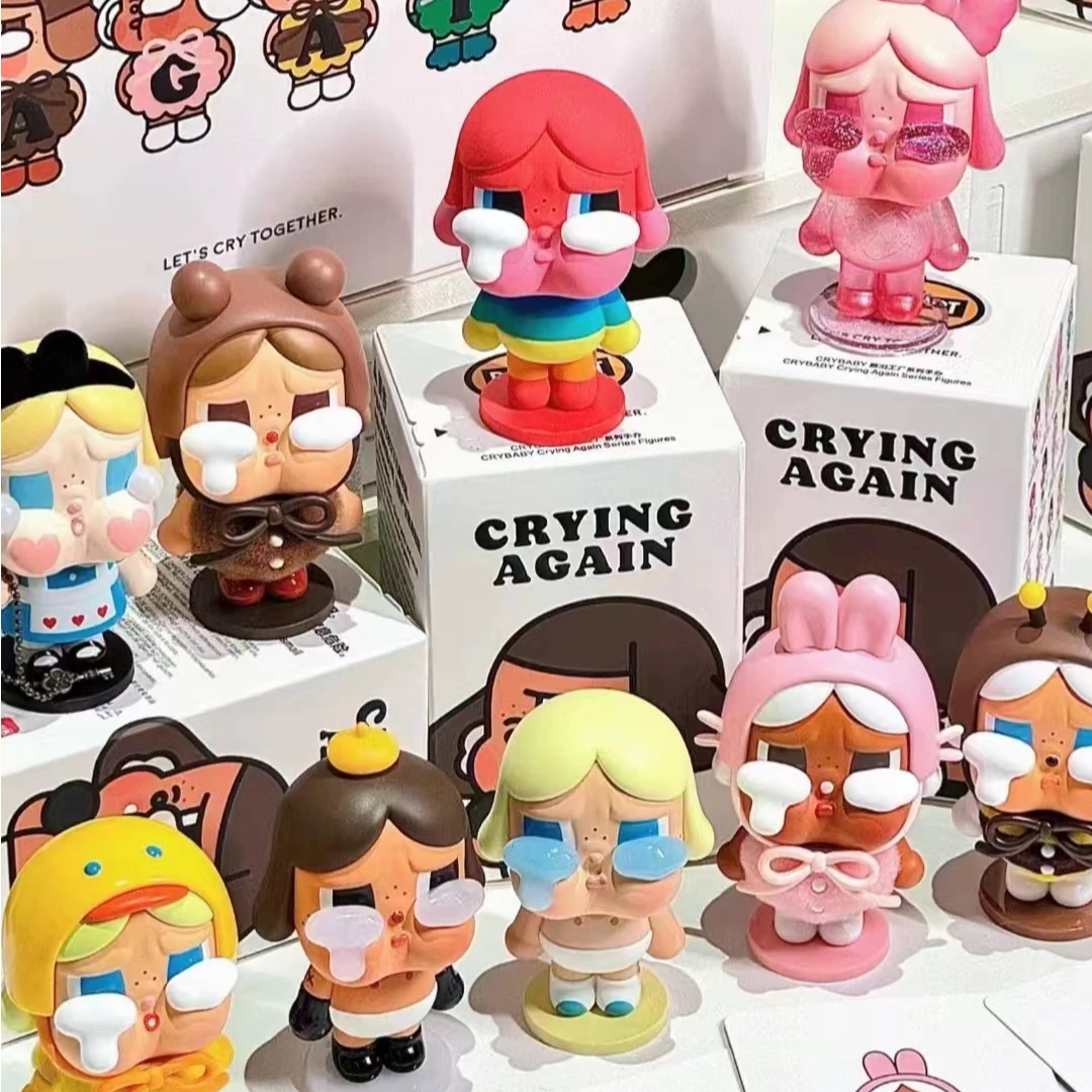 二蛋66个号《直播间拆盒》crybaby眼泪工厂系列盲盒手办