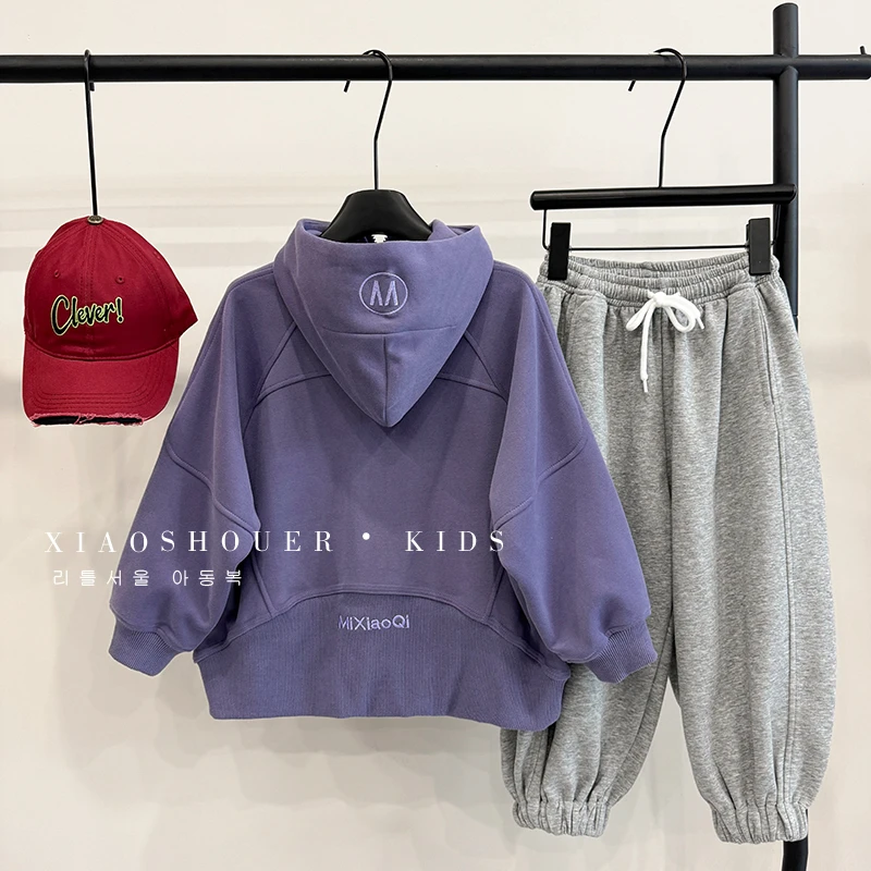 【小首尔】现货-男童简约韩版休闲外套秋季百搭日常宽松上衣HBB3810