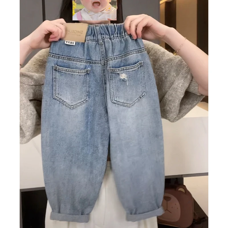 【小首尔】现货-秋装儿童百搭帅气休闲裤子hbb1547