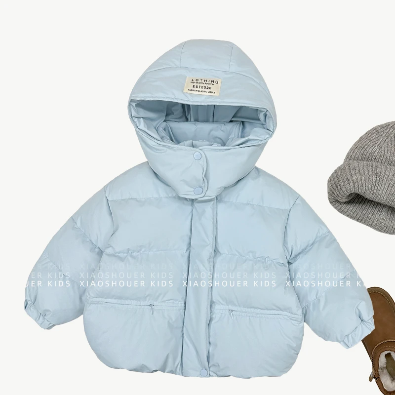 【小首尔】现货-qc3男女童韩系棉服冬夹棉加厚保暖大棉袄HBB6419
